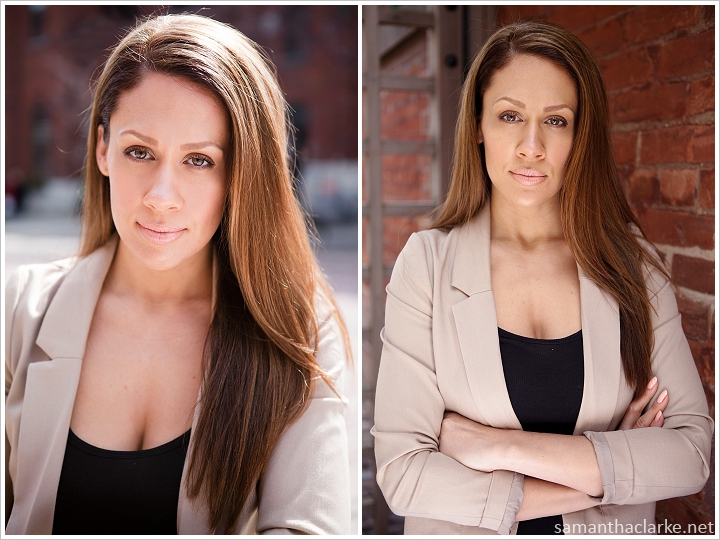 Toronto Actors Headshots Samantha Clarke