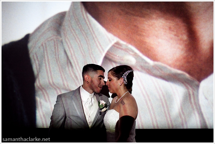 Leo & Flor Movie Theatre Wedding