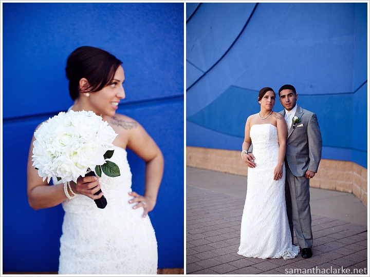 Leo & Flor Movie Theatre Wedding