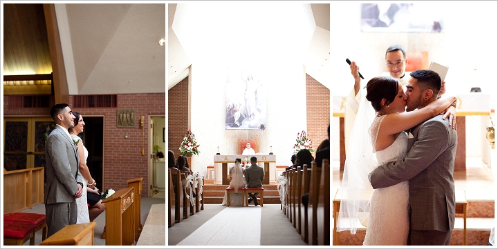Leo & Flor Movie Theatre Wedding