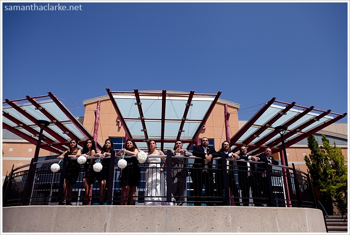 Leo & Flor Movie Theatre Wedding