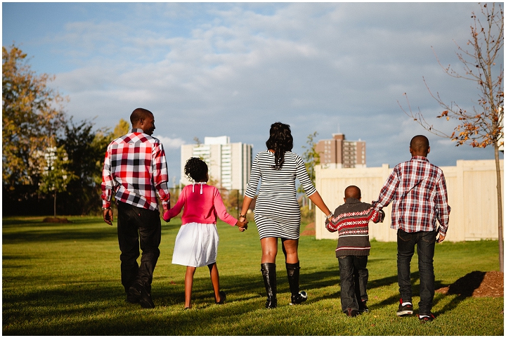 Stylish Black Family Portraits