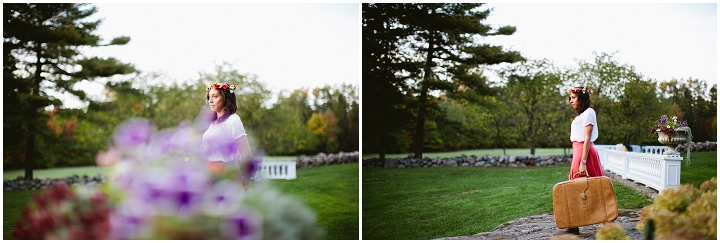 Fall Flower Crown Wreath