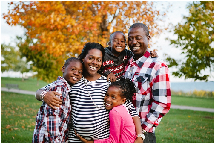 Stylish Black Family Portraits