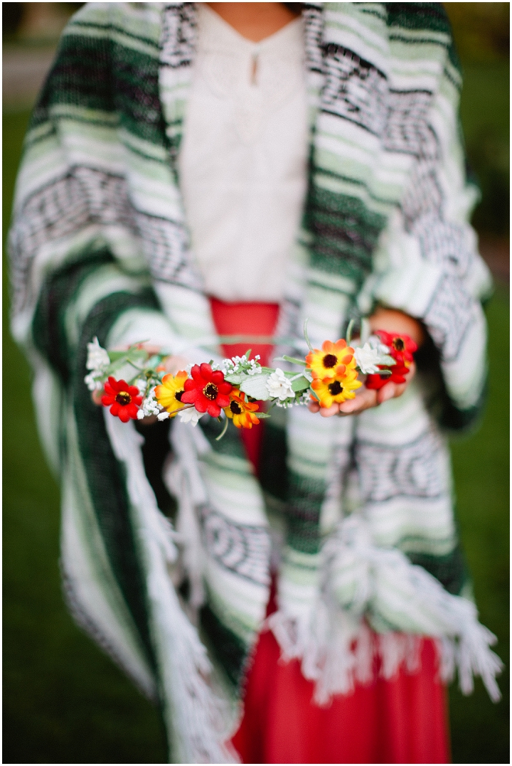 Fall Flower Crown Wreath