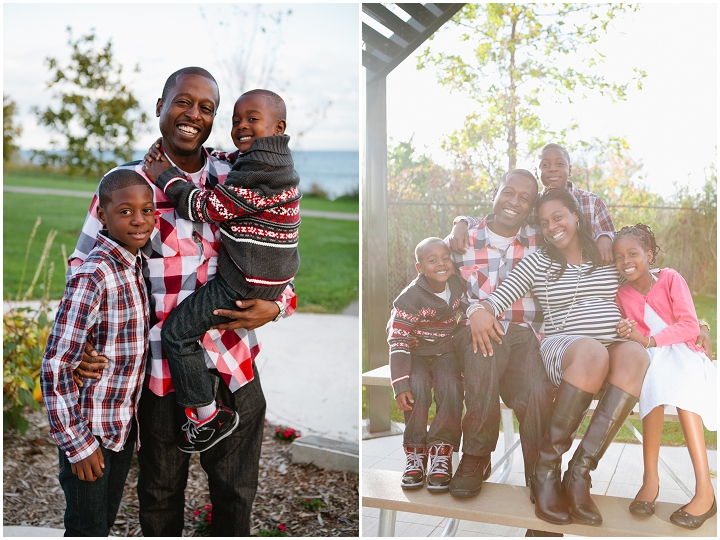 Stylish Black Family Portraits