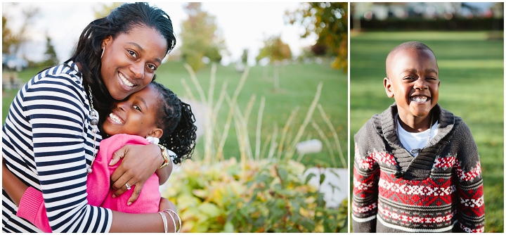 stylish fall family portraits