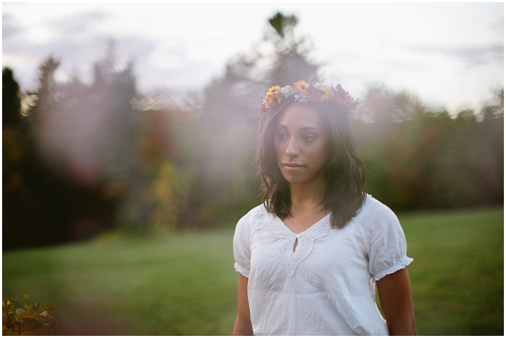 flower crown wreath portraits