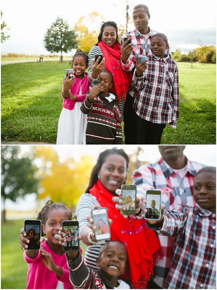 Stylish Black Family Portraits
