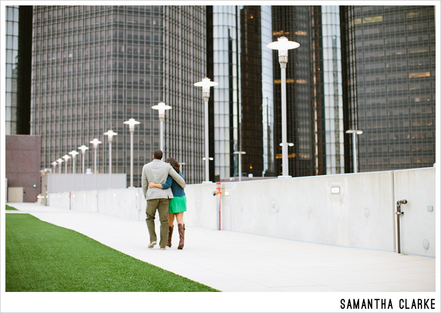 Detroit Engagement Session Samantha Clarke