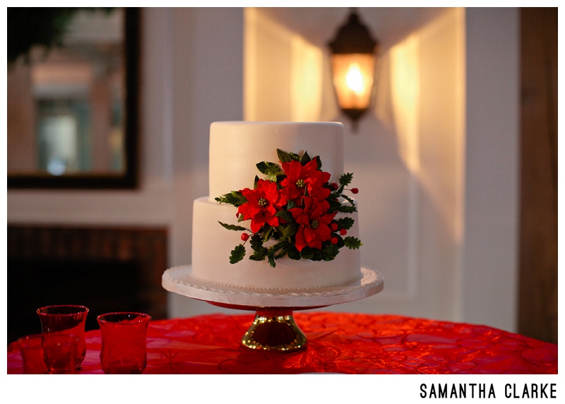 Christmas-Wedding-cake