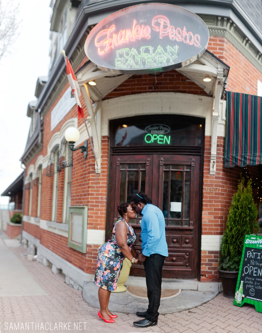 kingston ontario engagement session