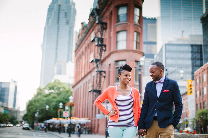 Flatiron Building Toronto Engagement