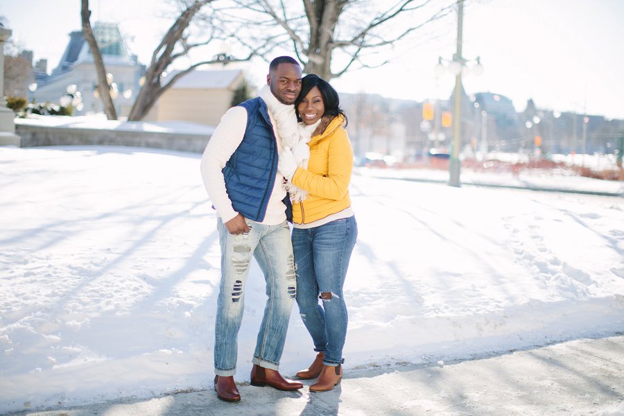 Black Canadian wedding photography.