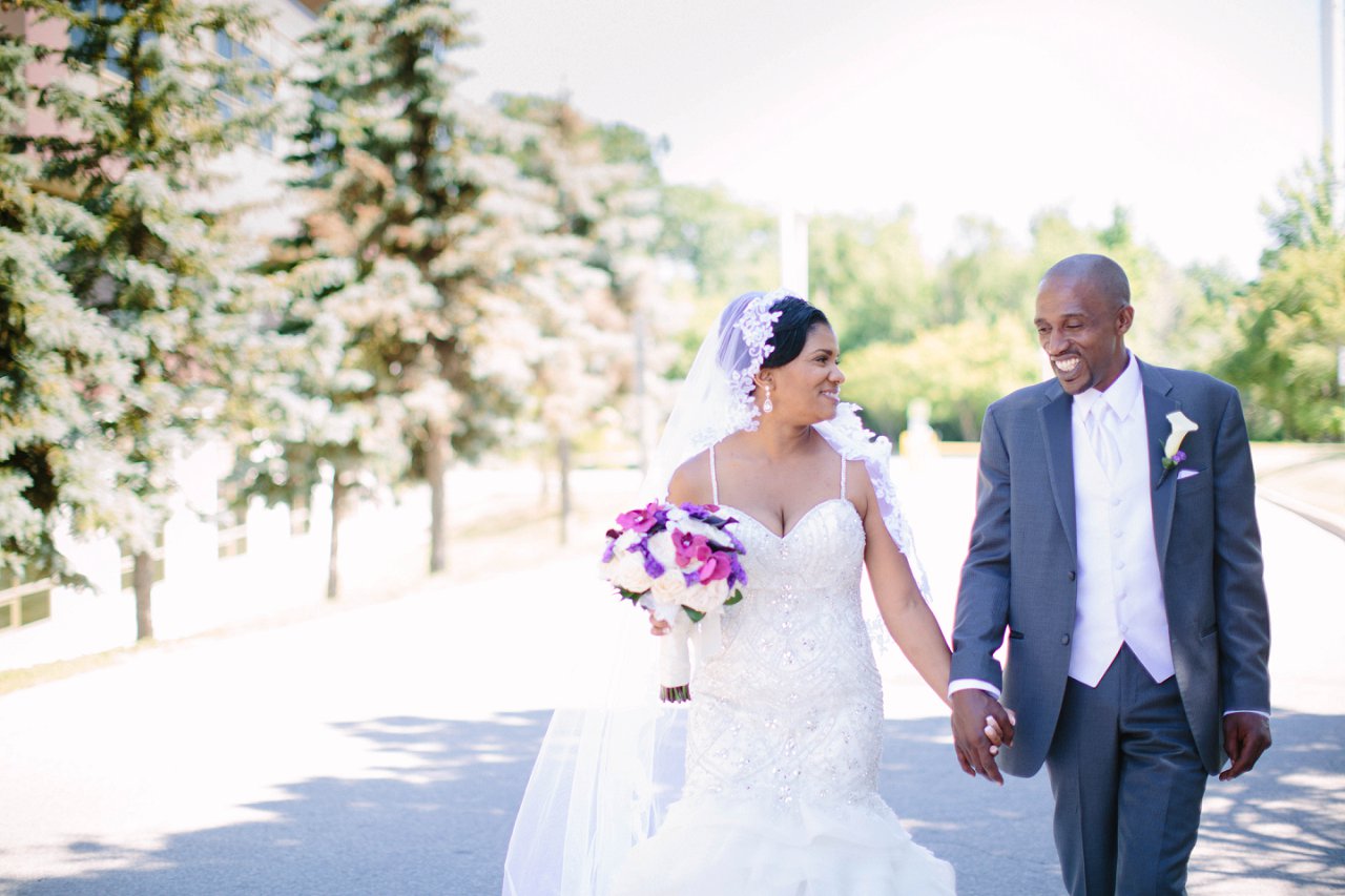 Beach wedding ceremony
