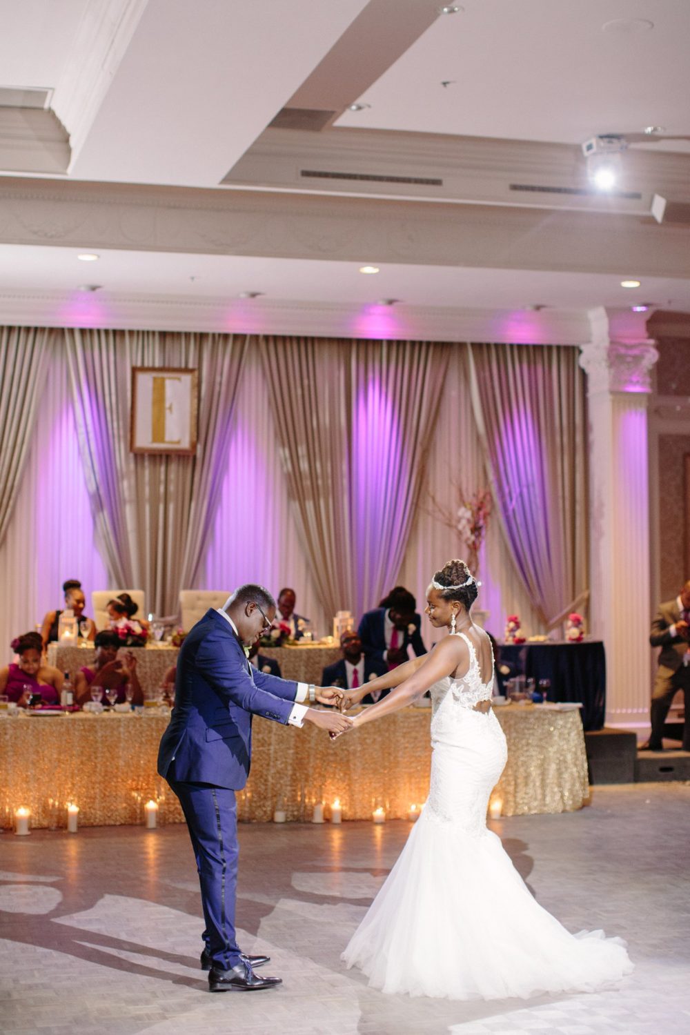 Outdoor wedding ceremony venue