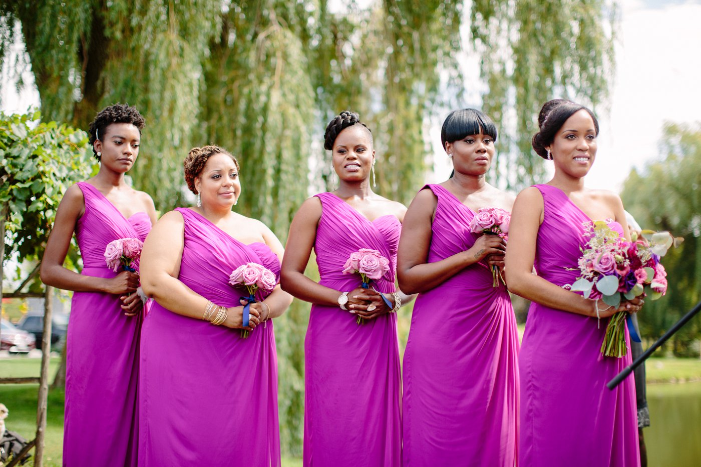 Outdoor wedding ceremony venue