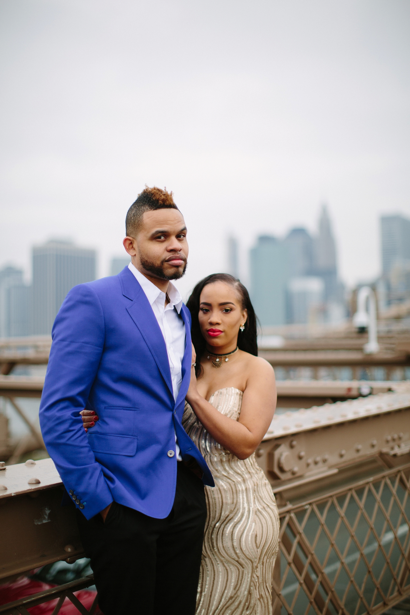 New York City engagement photos by Samantha Clarke Photography