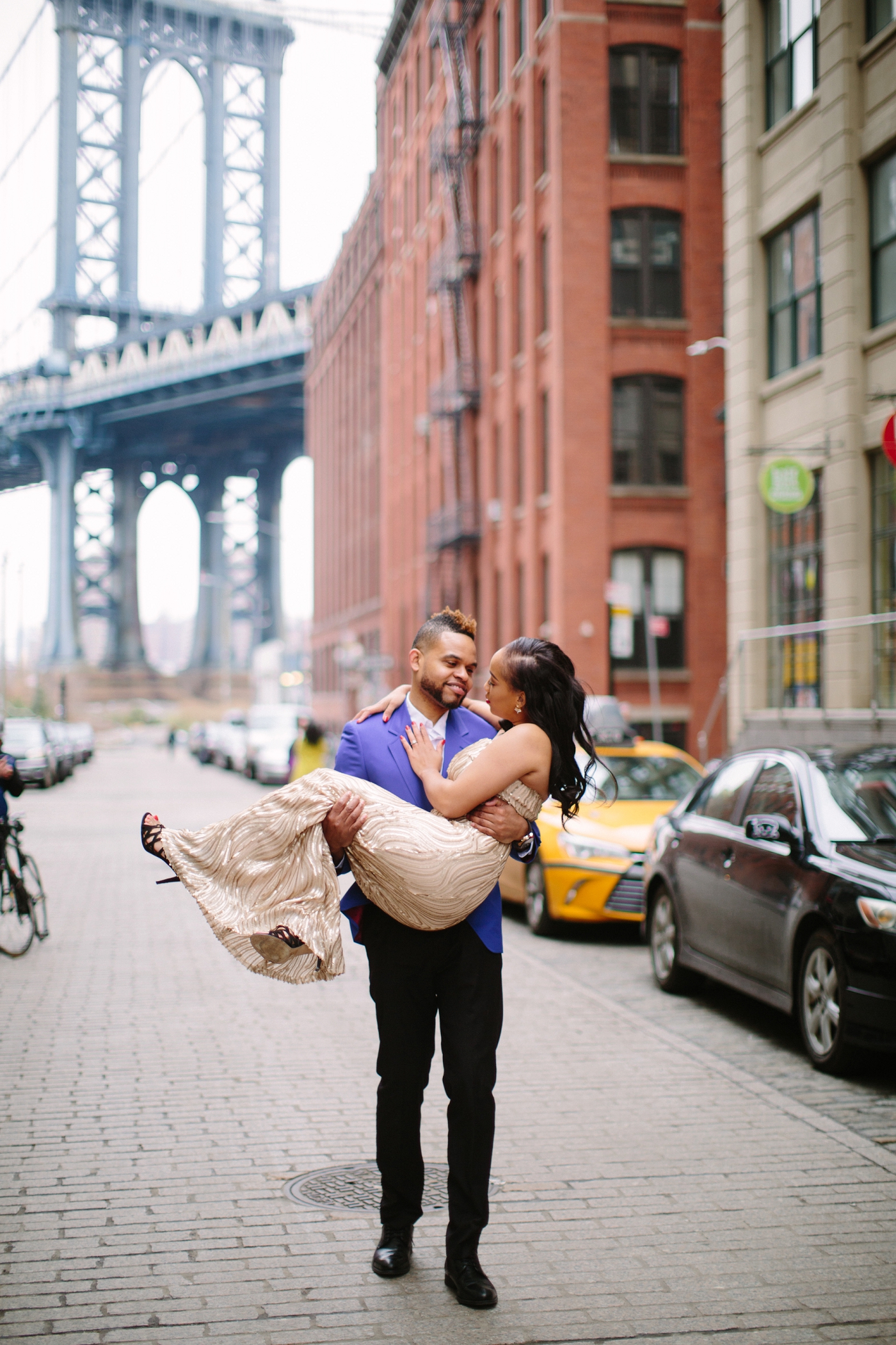 New York City engagement photos by Samantha Clarke Photography