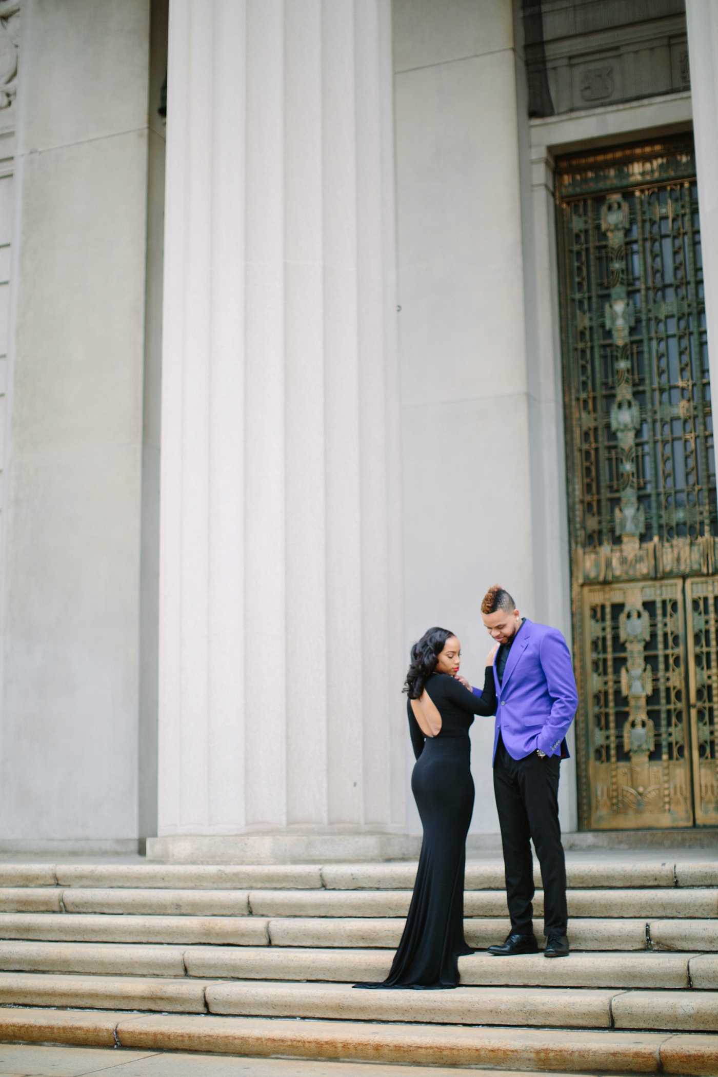 New York City engagement photos by Samantha Clarke Photography