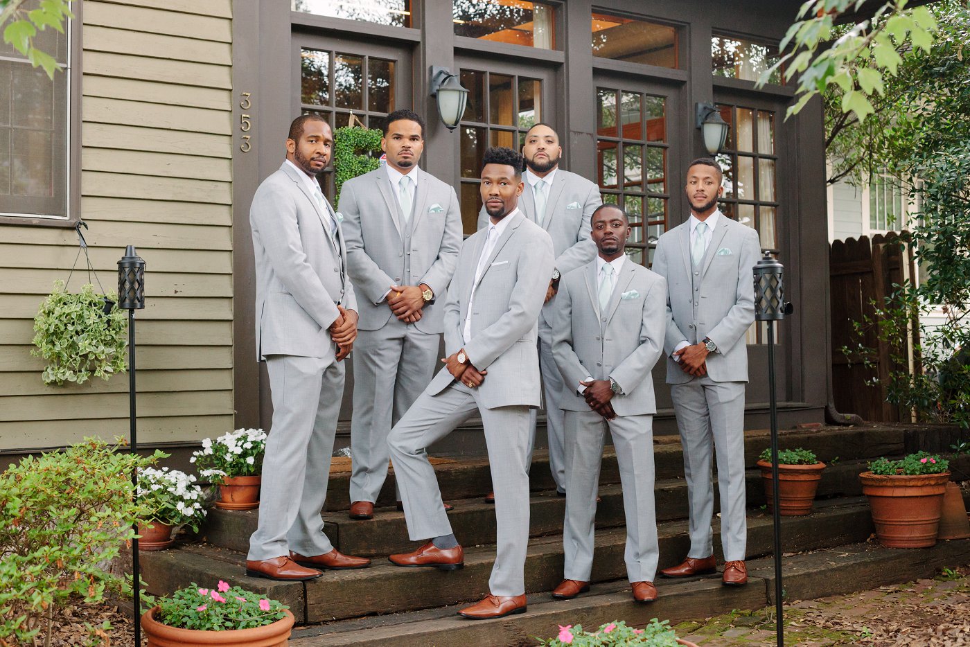 groomsmen photos for atlanta wedding 