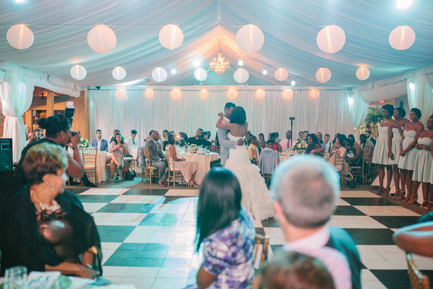 piedmont garden tent in atlanta wedding photos