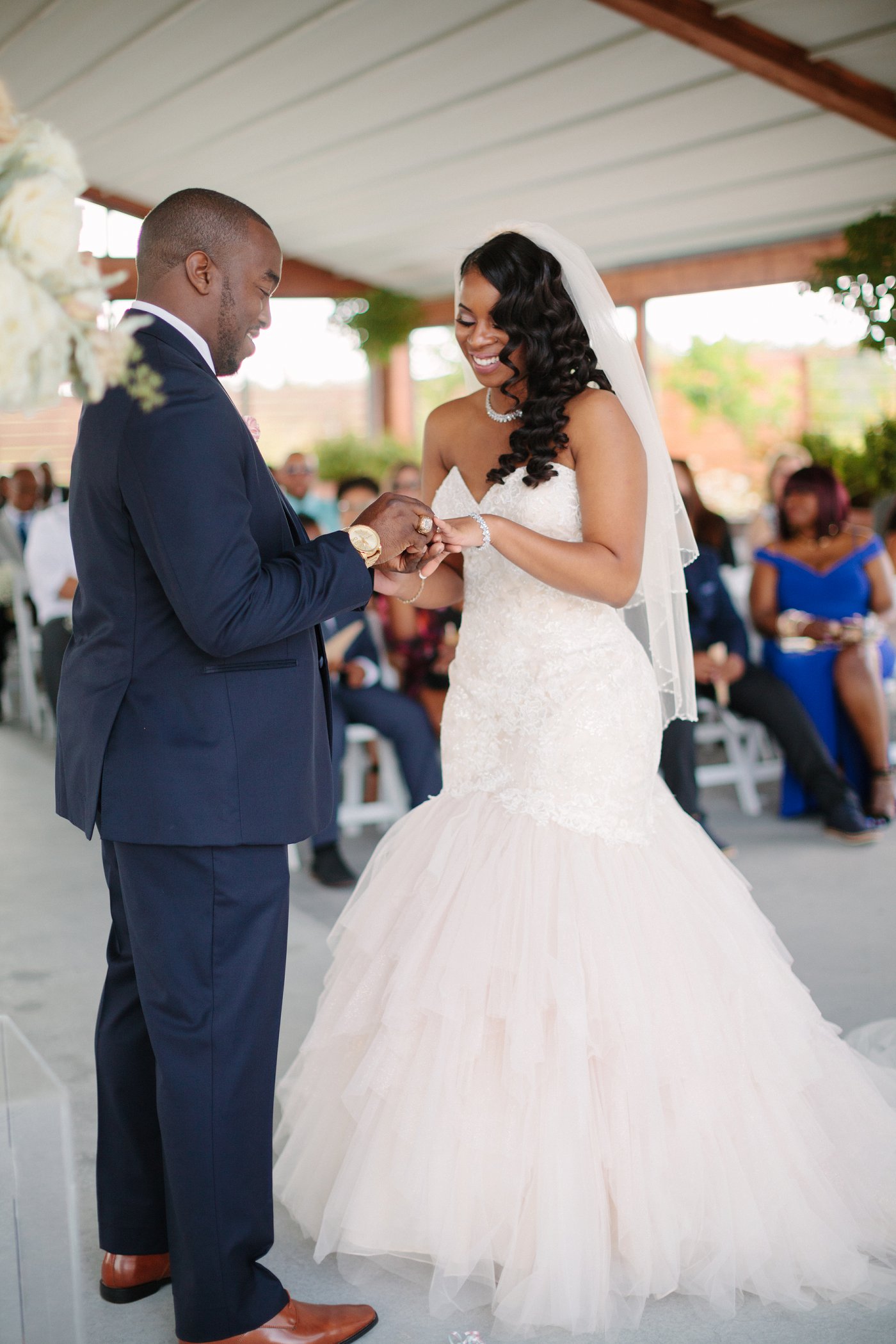 black bride and groom wedding style inspiration photos