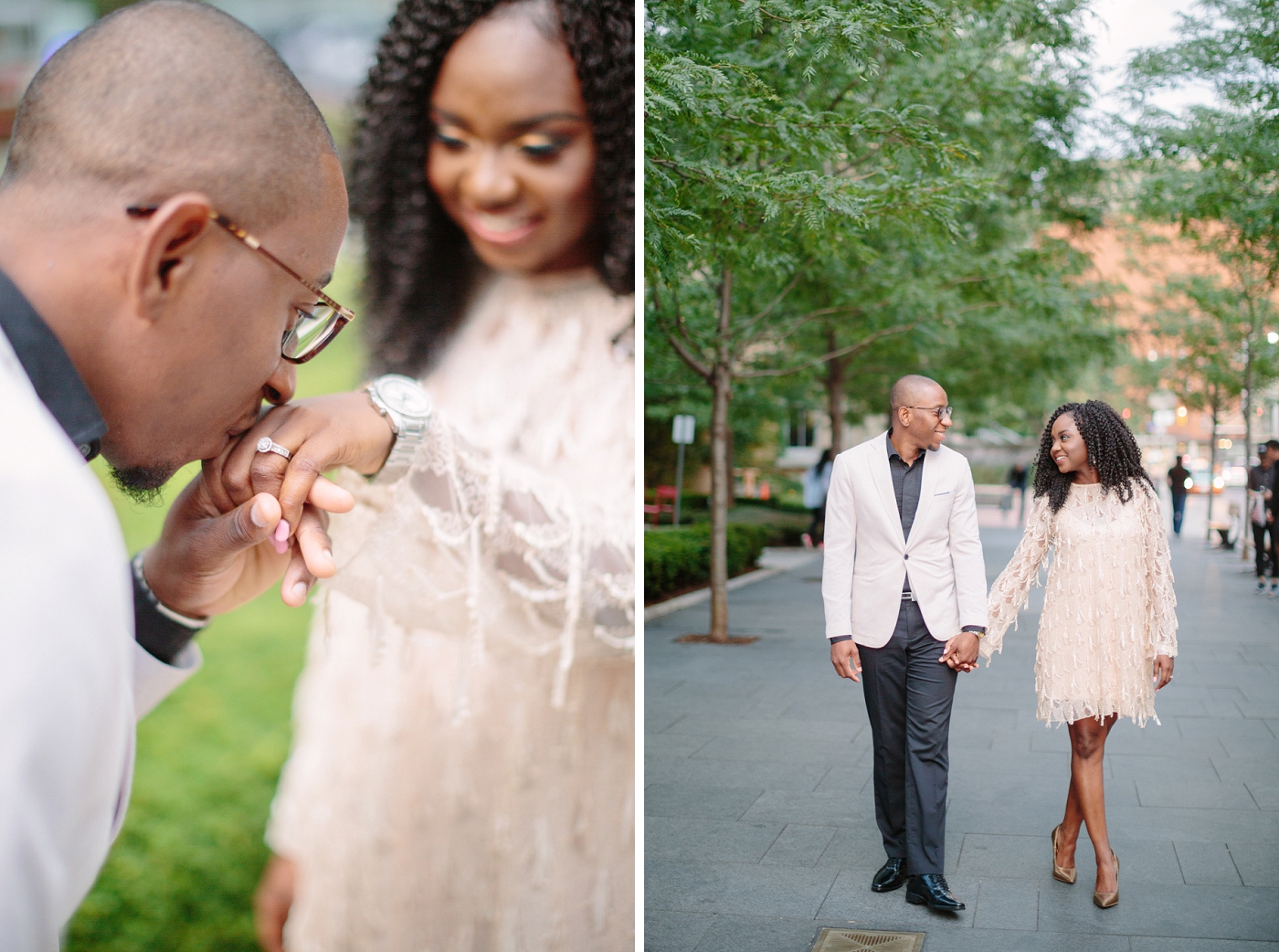 Yorkville Toronto Engagement Photos