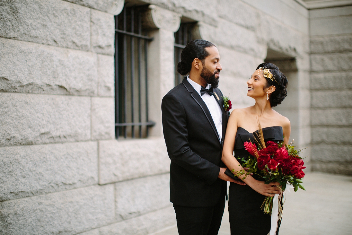New York City DUMBO Brooklyn elopement session by Samantha Clarke Photography