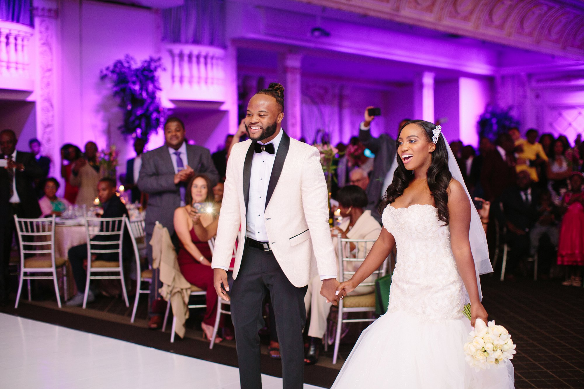 Outdoor wedding ceremony
