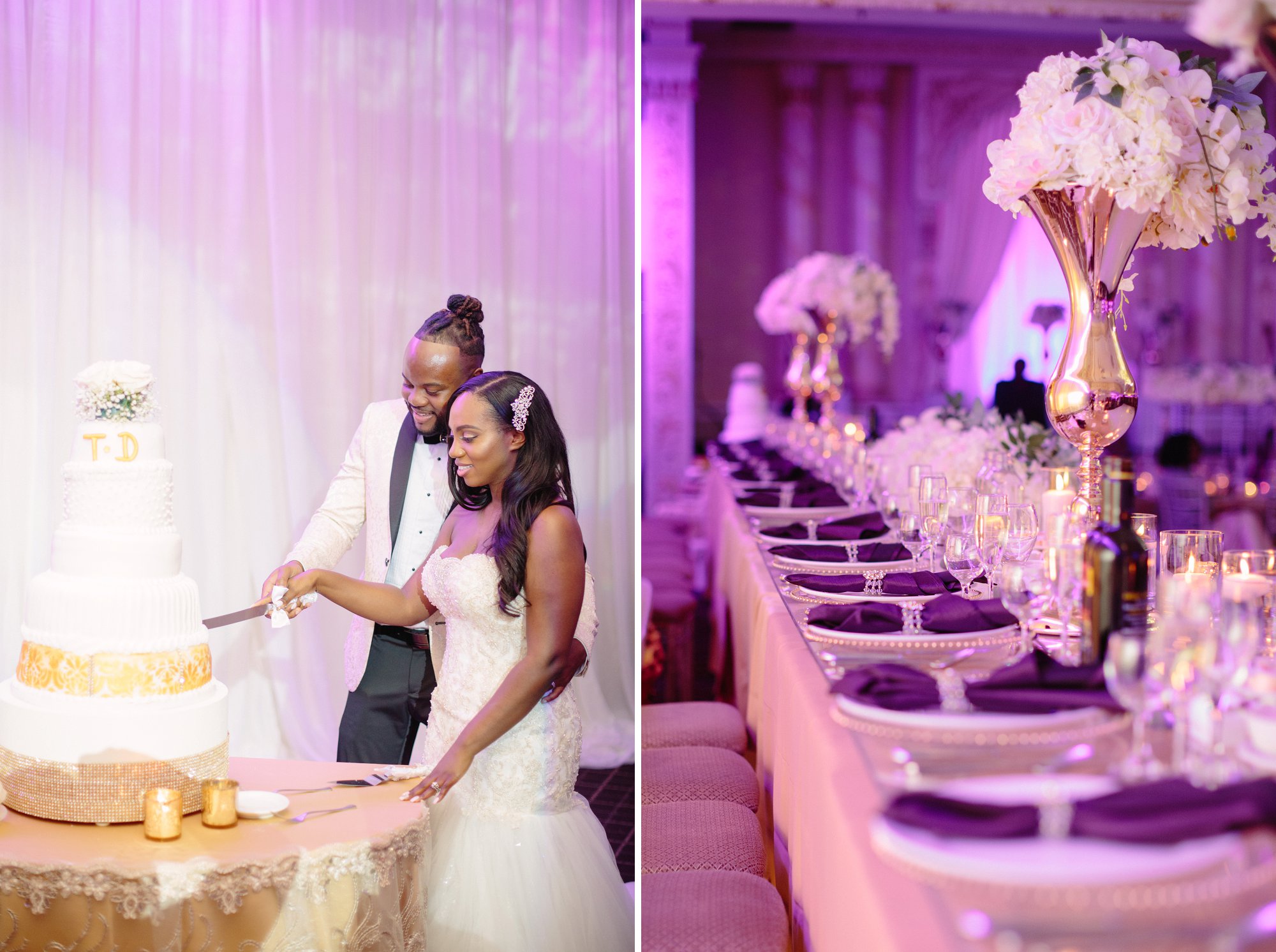 Outdoor wedding ceremony