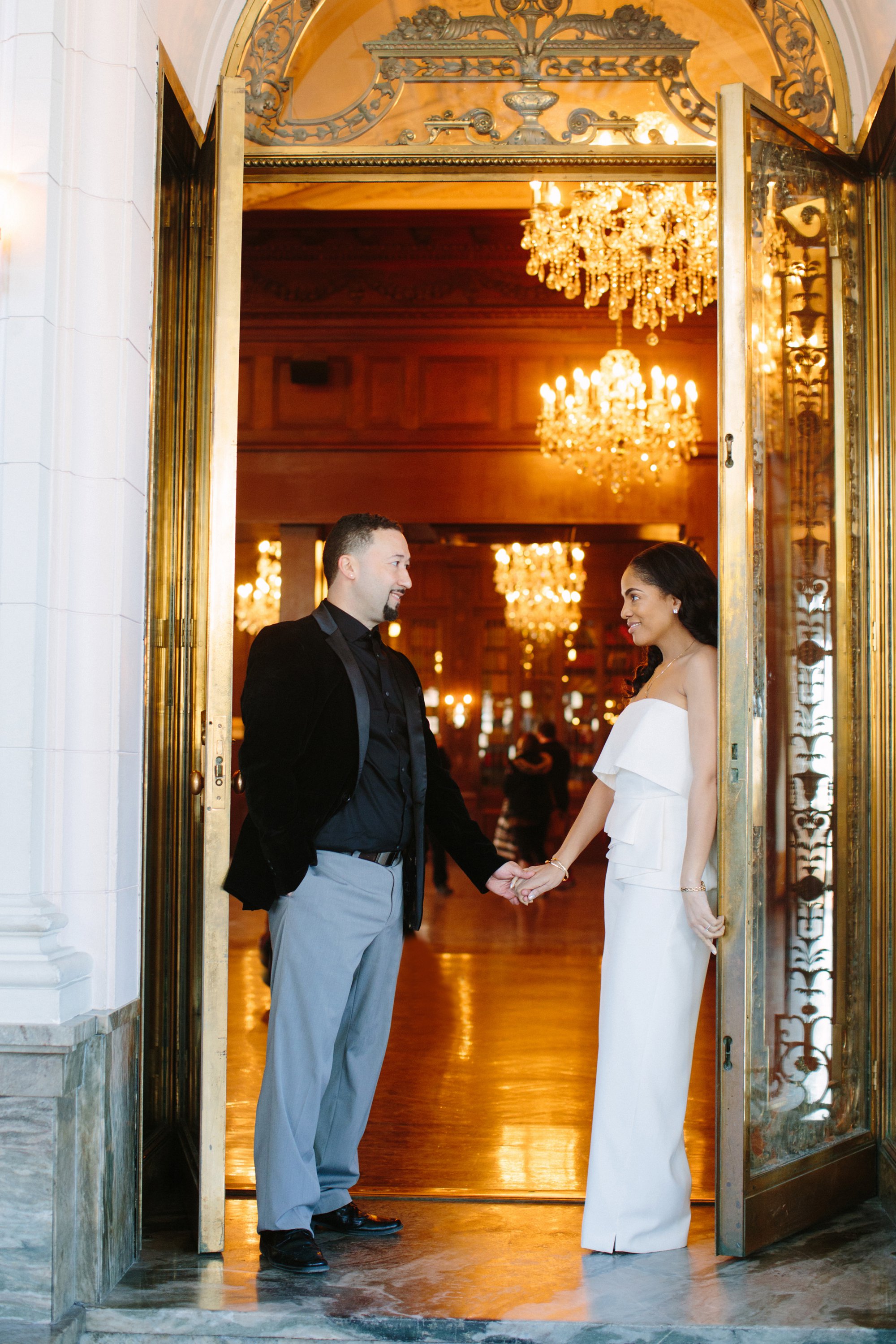 casa loma conservatory engagement photo shoot