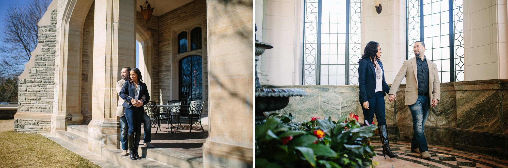 casa loma toronto engagement shoot