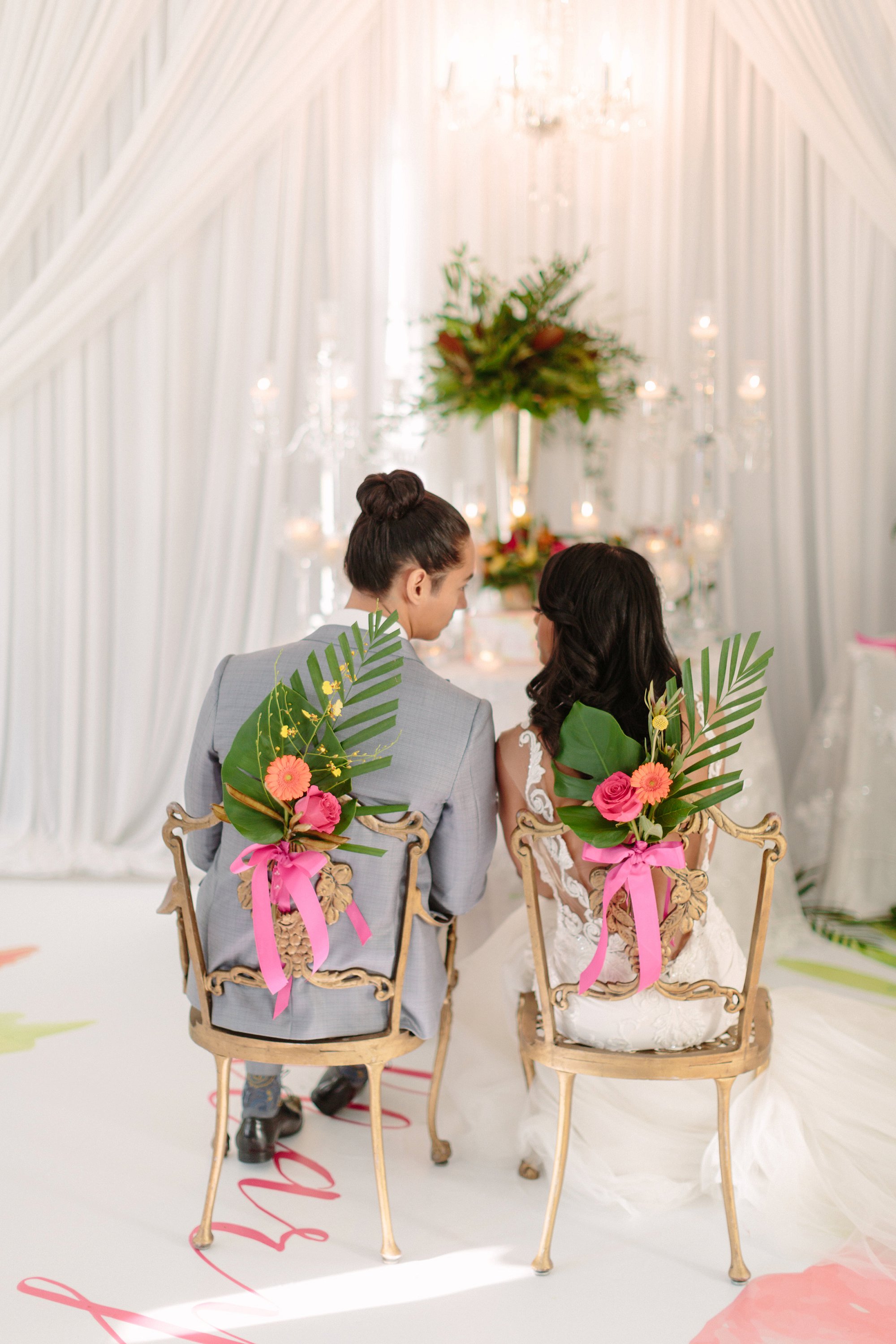 tropical wedding theme