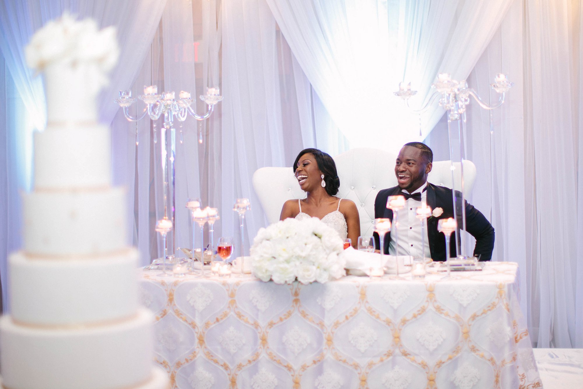 African wedding celebration