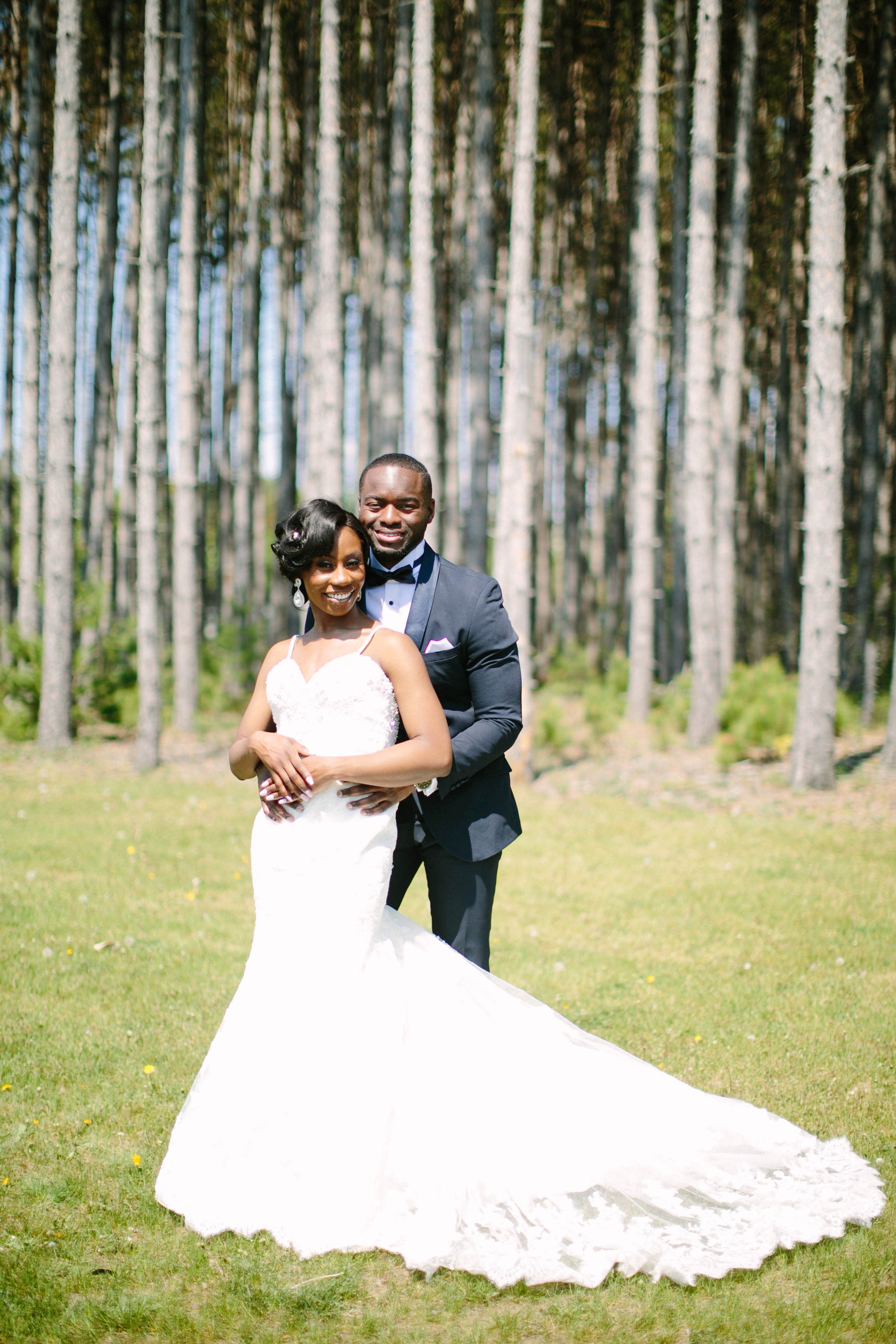 African bride and groom in Atlanta wedding photos by Samantha Clarke