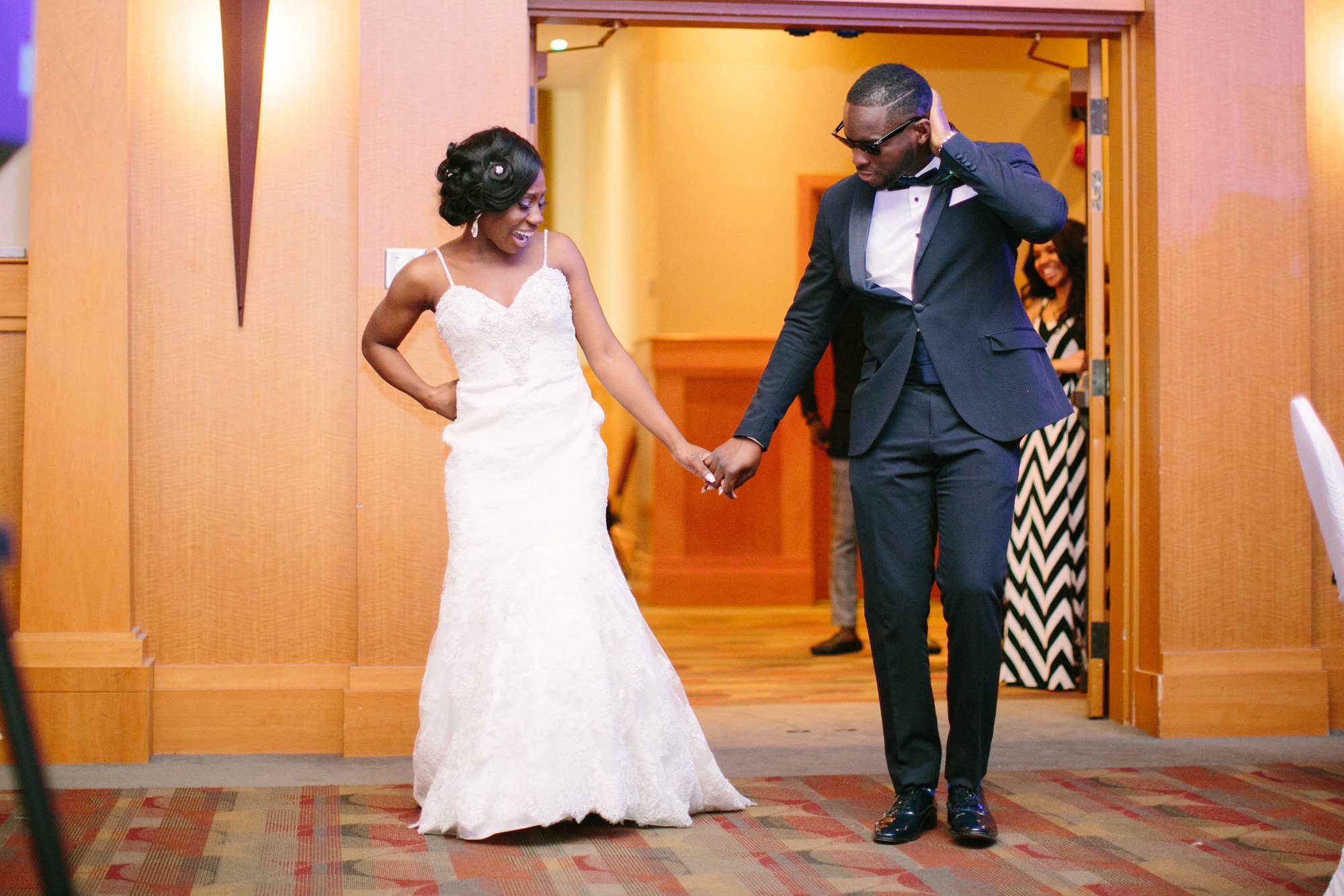 African wedding celebration