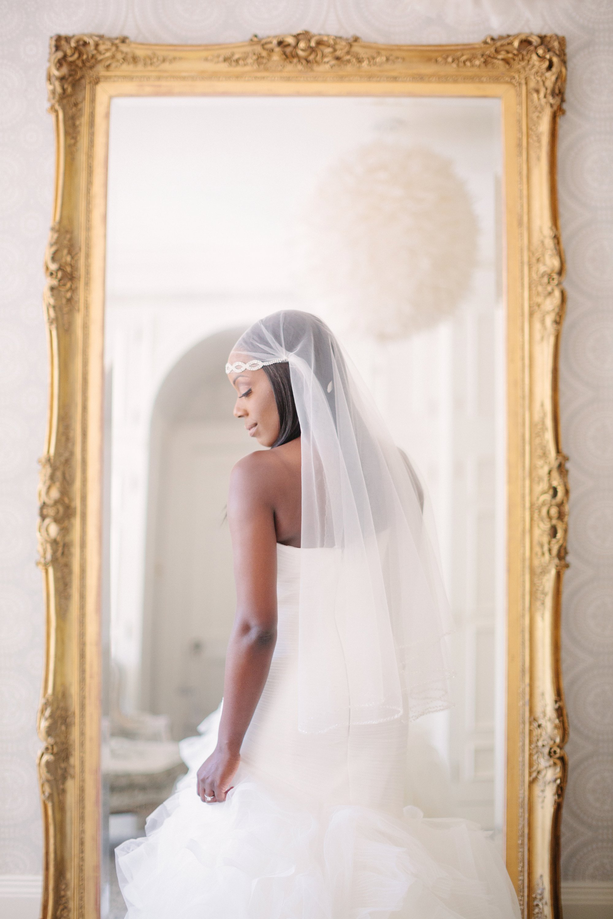 beautiful bridal wedding makeup for dark skin bride