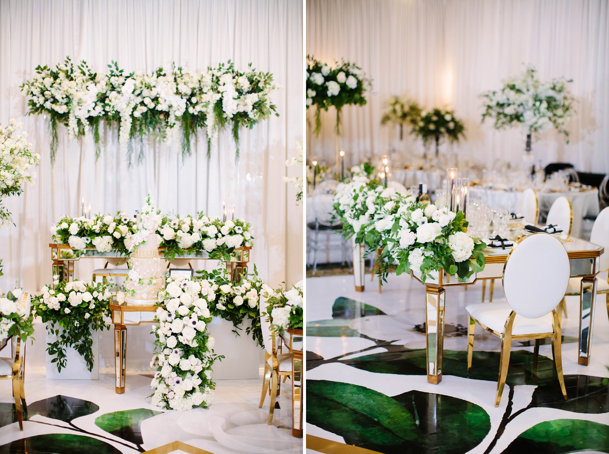hazelton manor toronto wedding reception decor