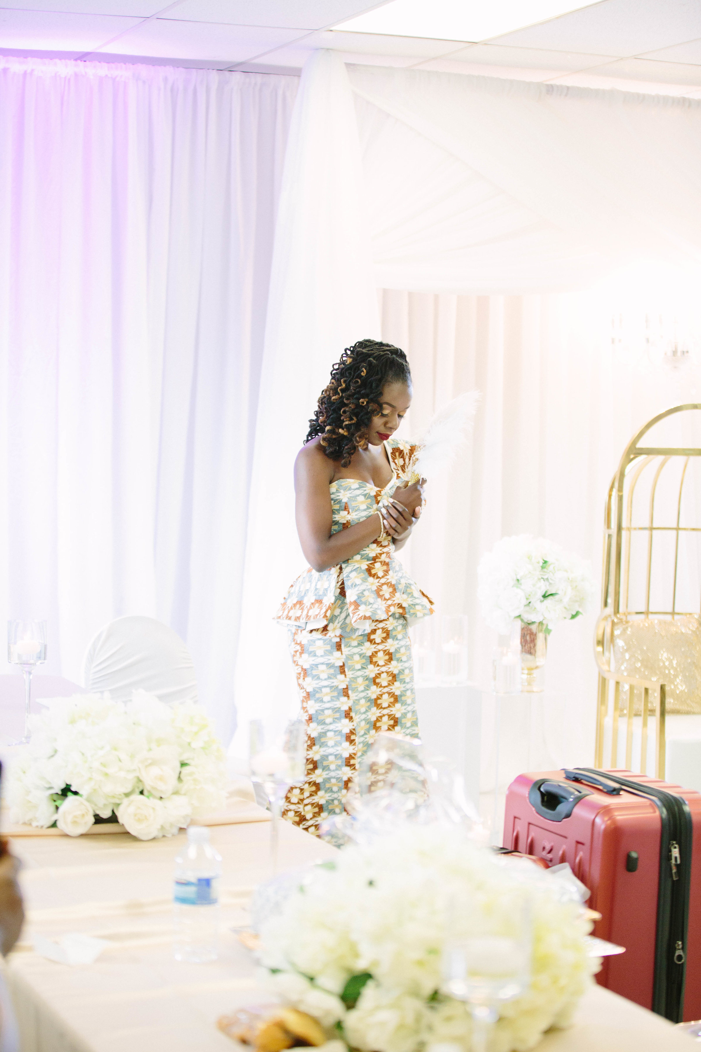 bride traditional african engagement