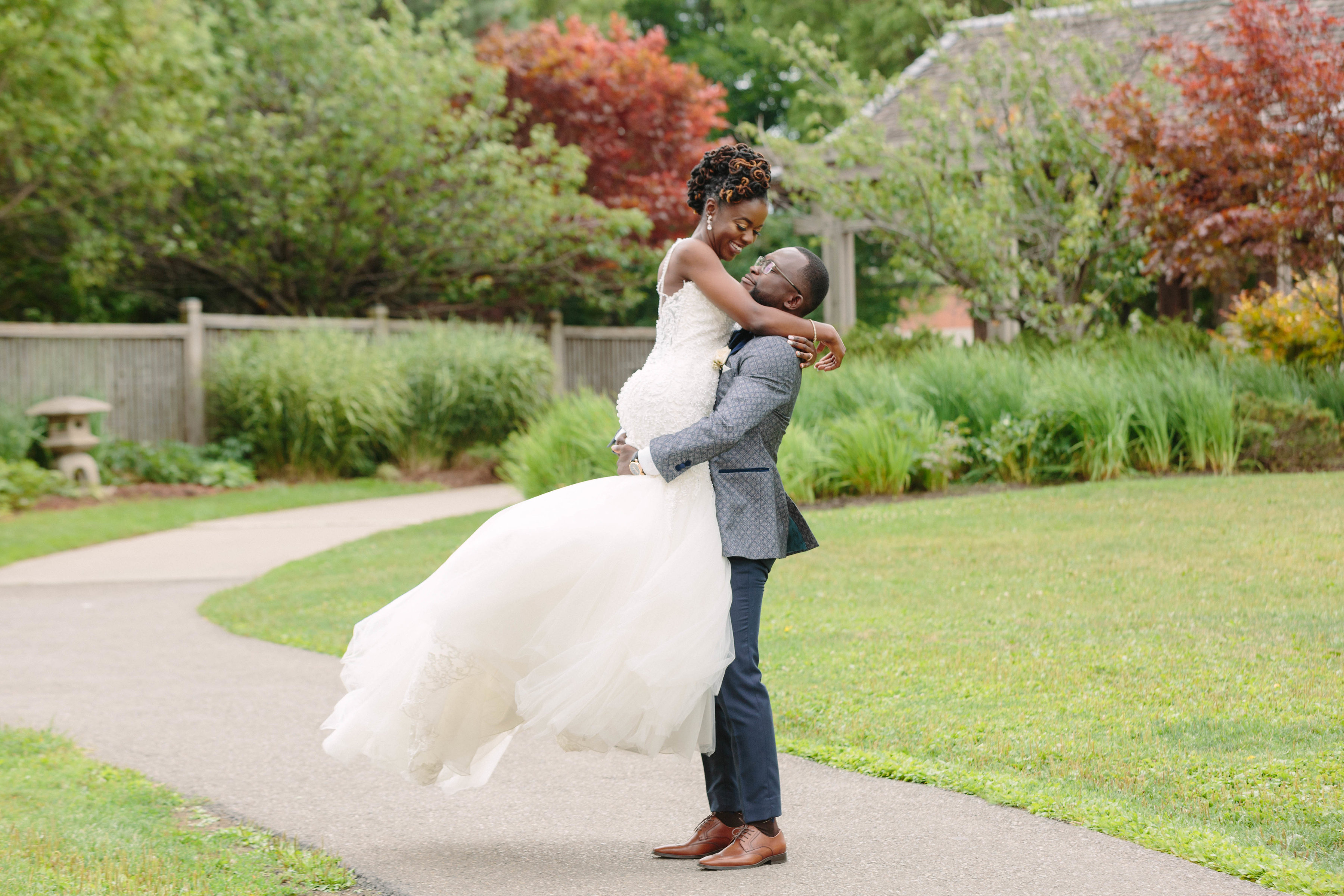 bride and groom