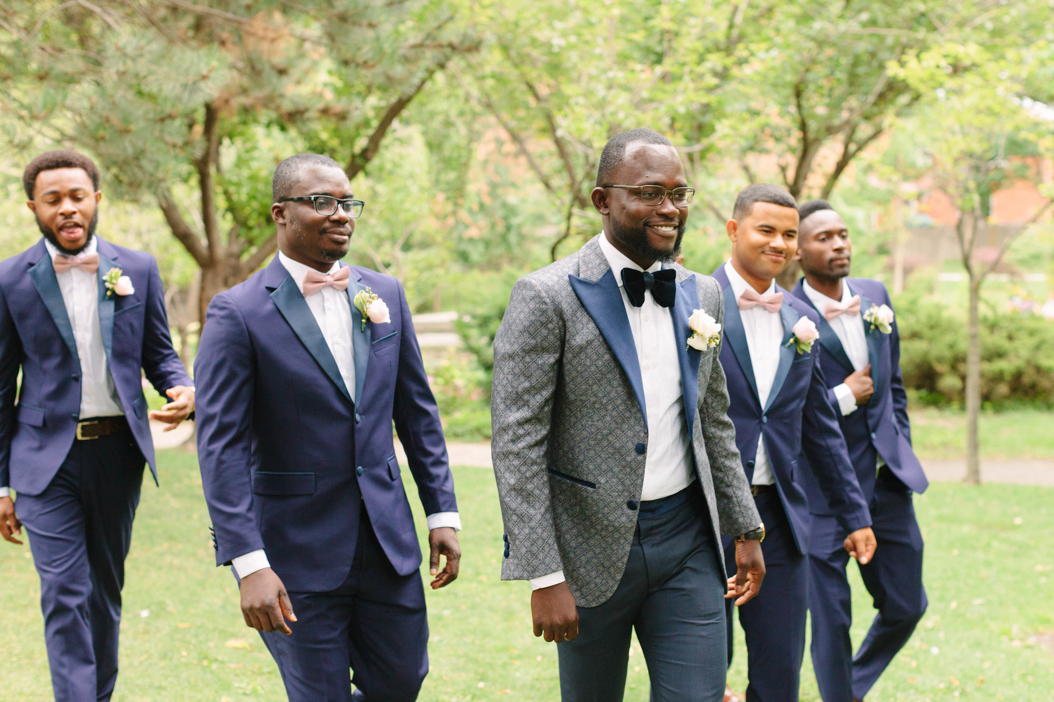groom and groomsmen