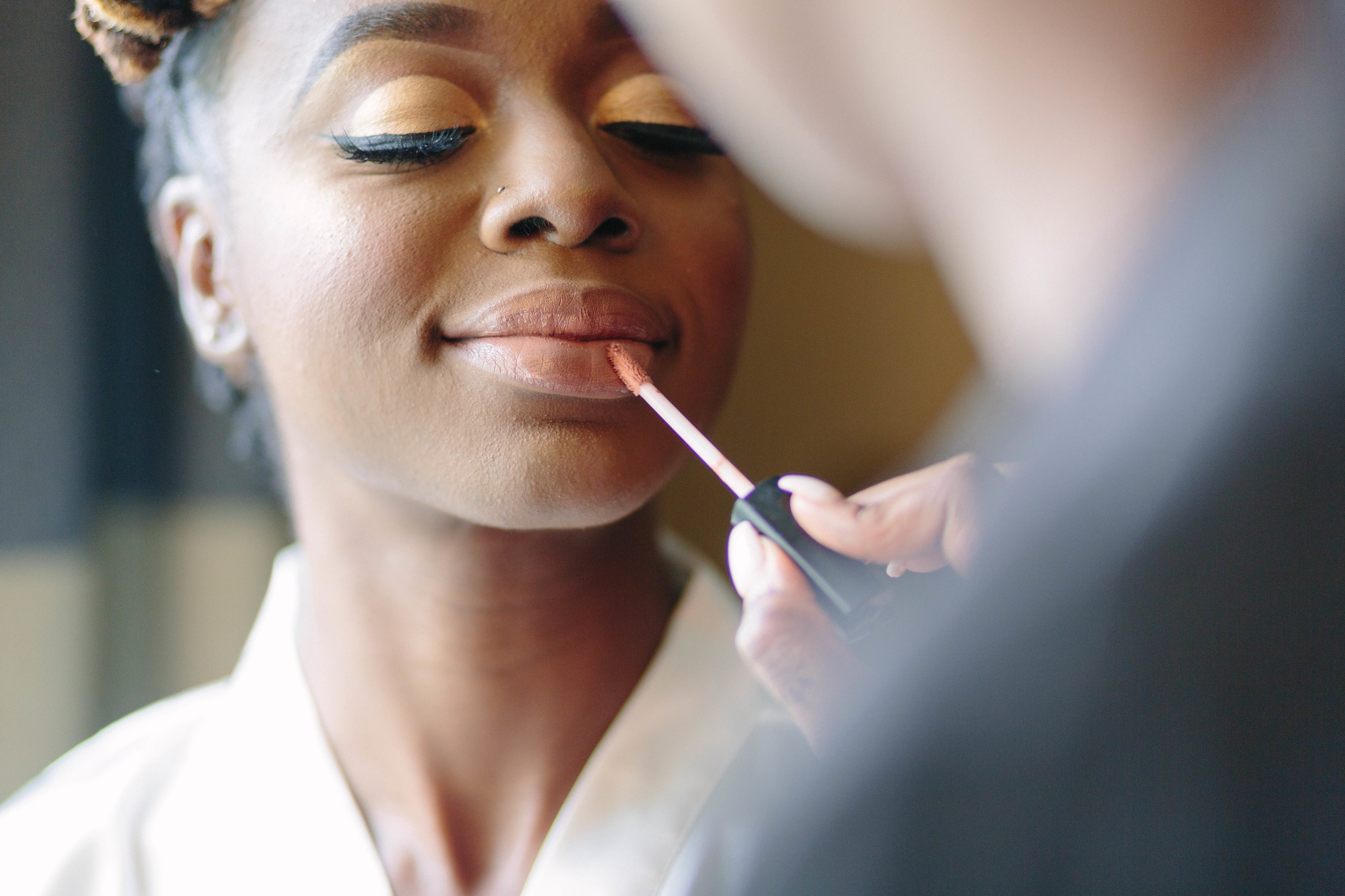 bride getting ready