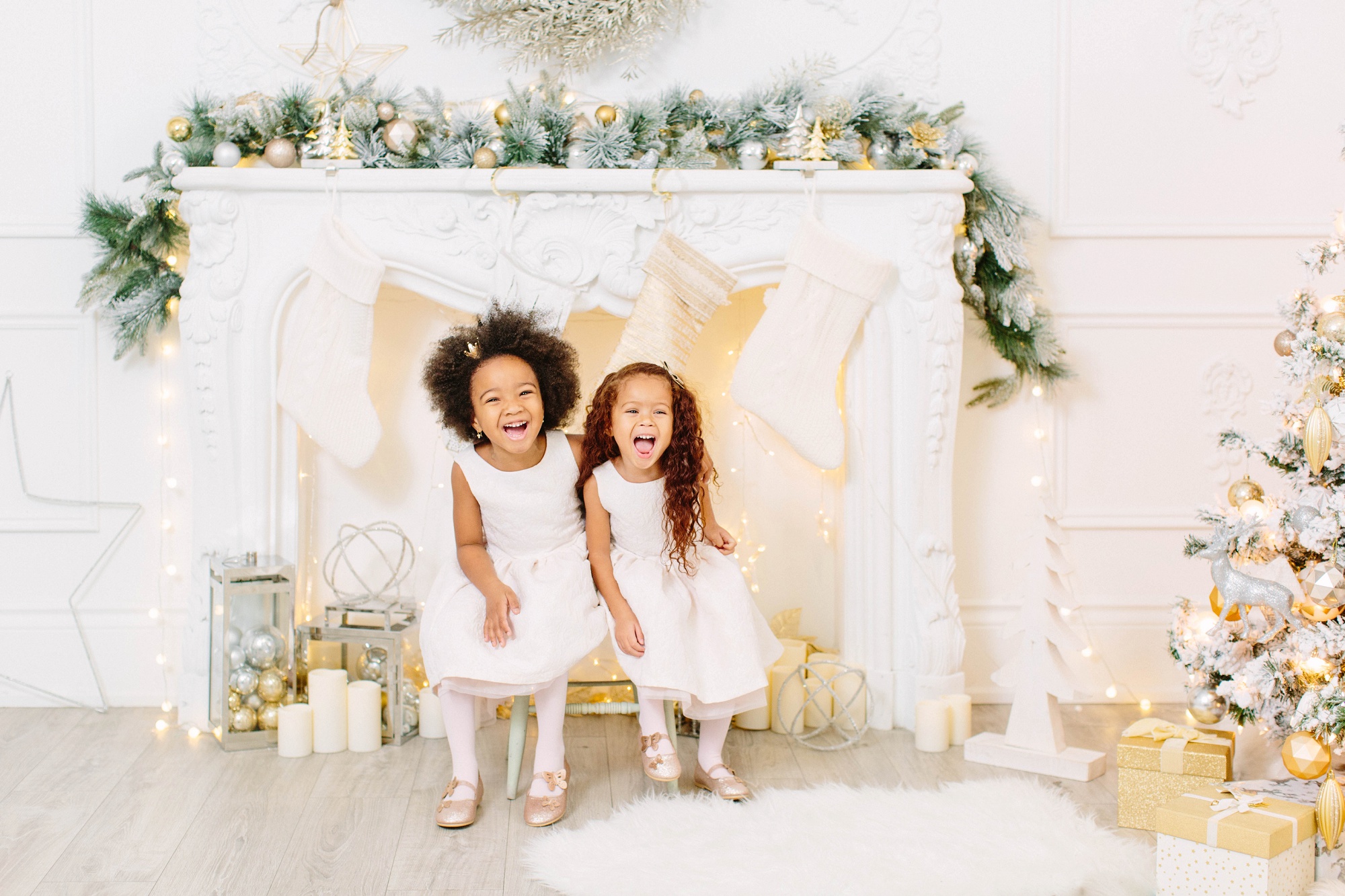 Family Christmas Photo Shoot