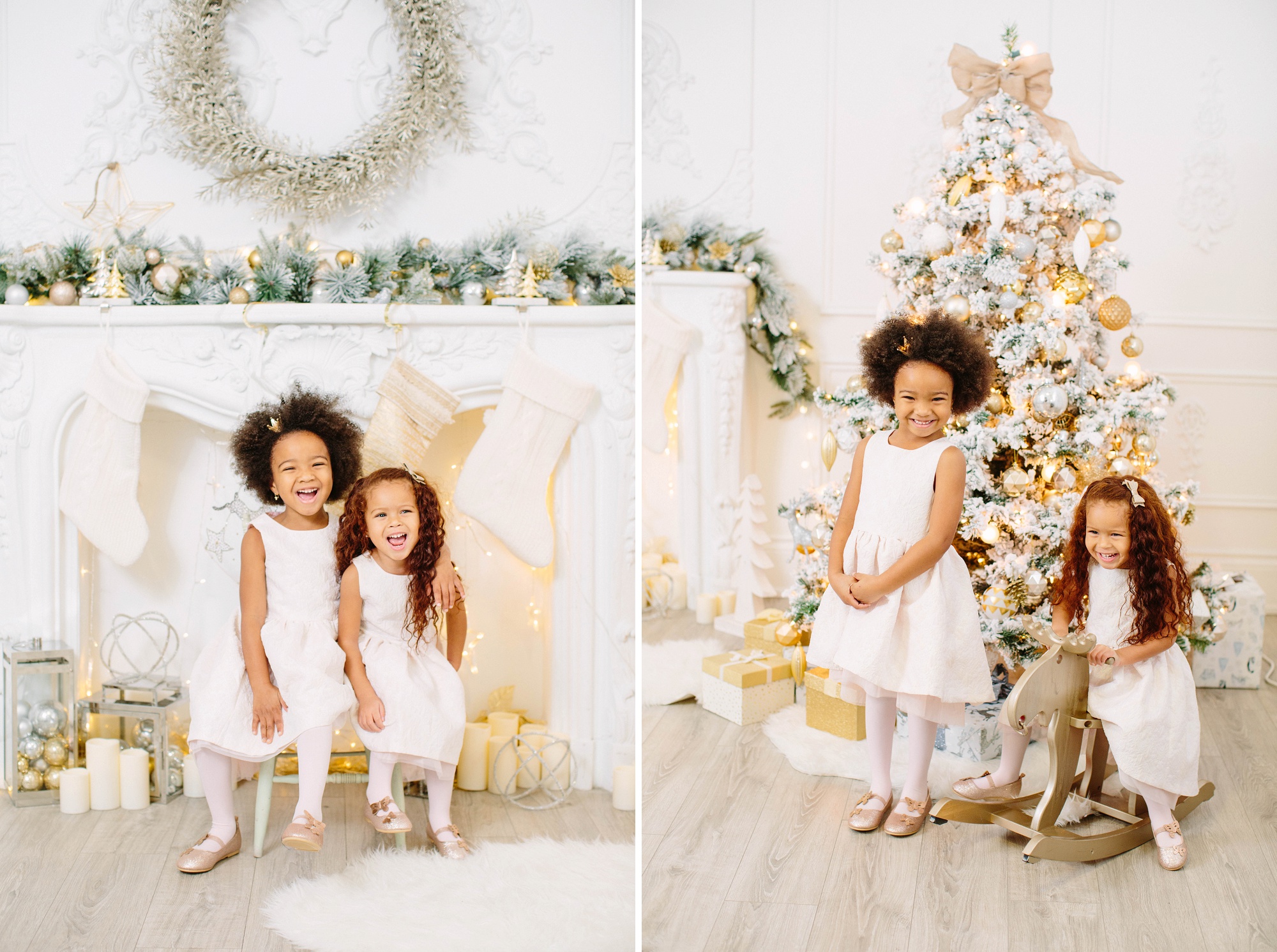 Family Christmas photo session