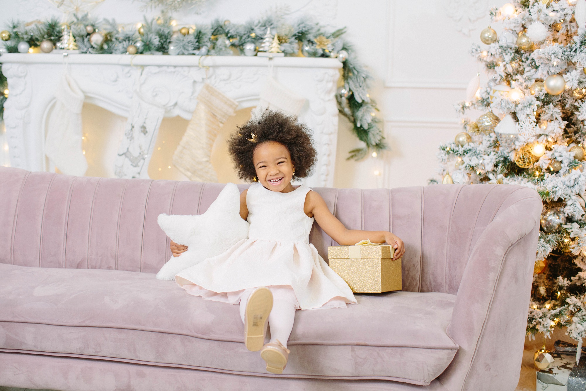 Family Christmas photo shoot