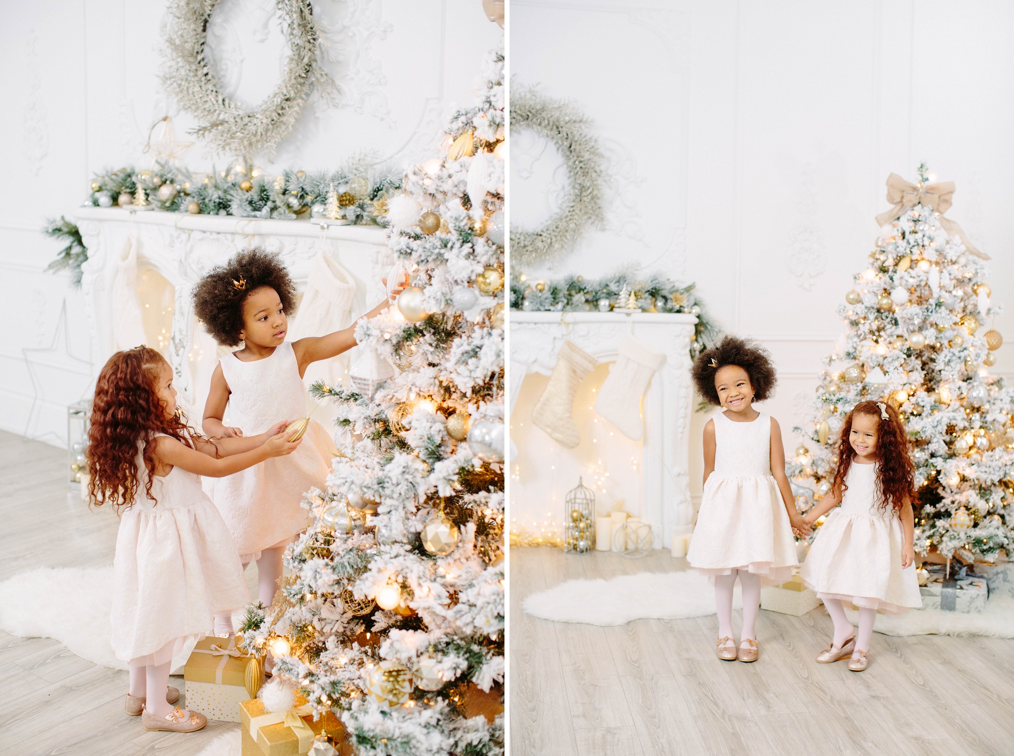 Family Christmas photo session