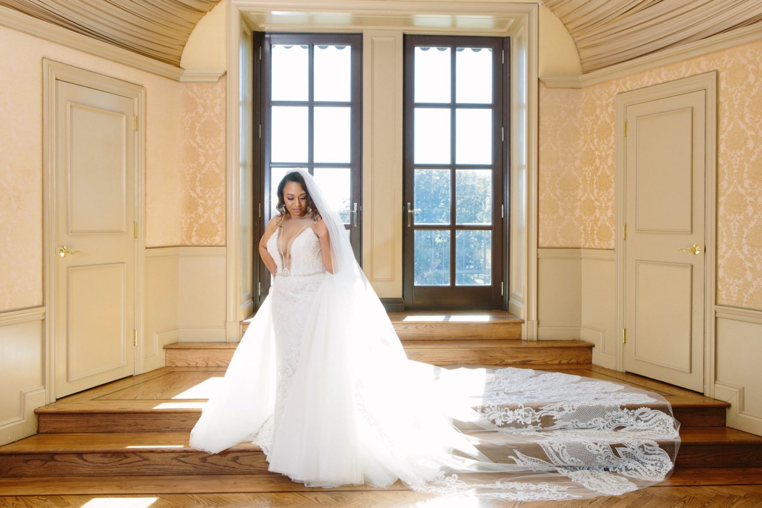 Bridal portrait, New York wedding photography.