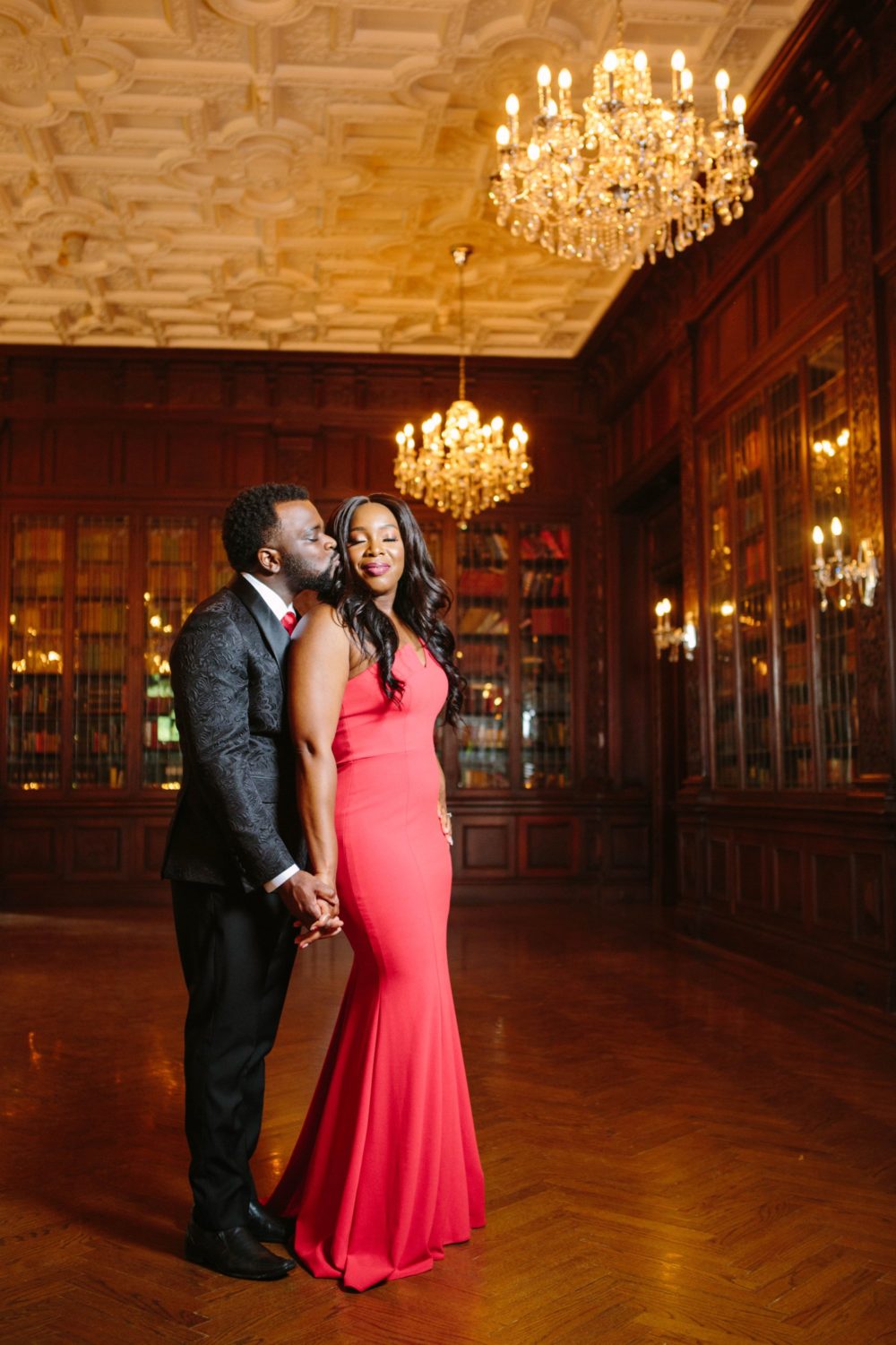Engagement shoot at Oak Room, Casa Loma.