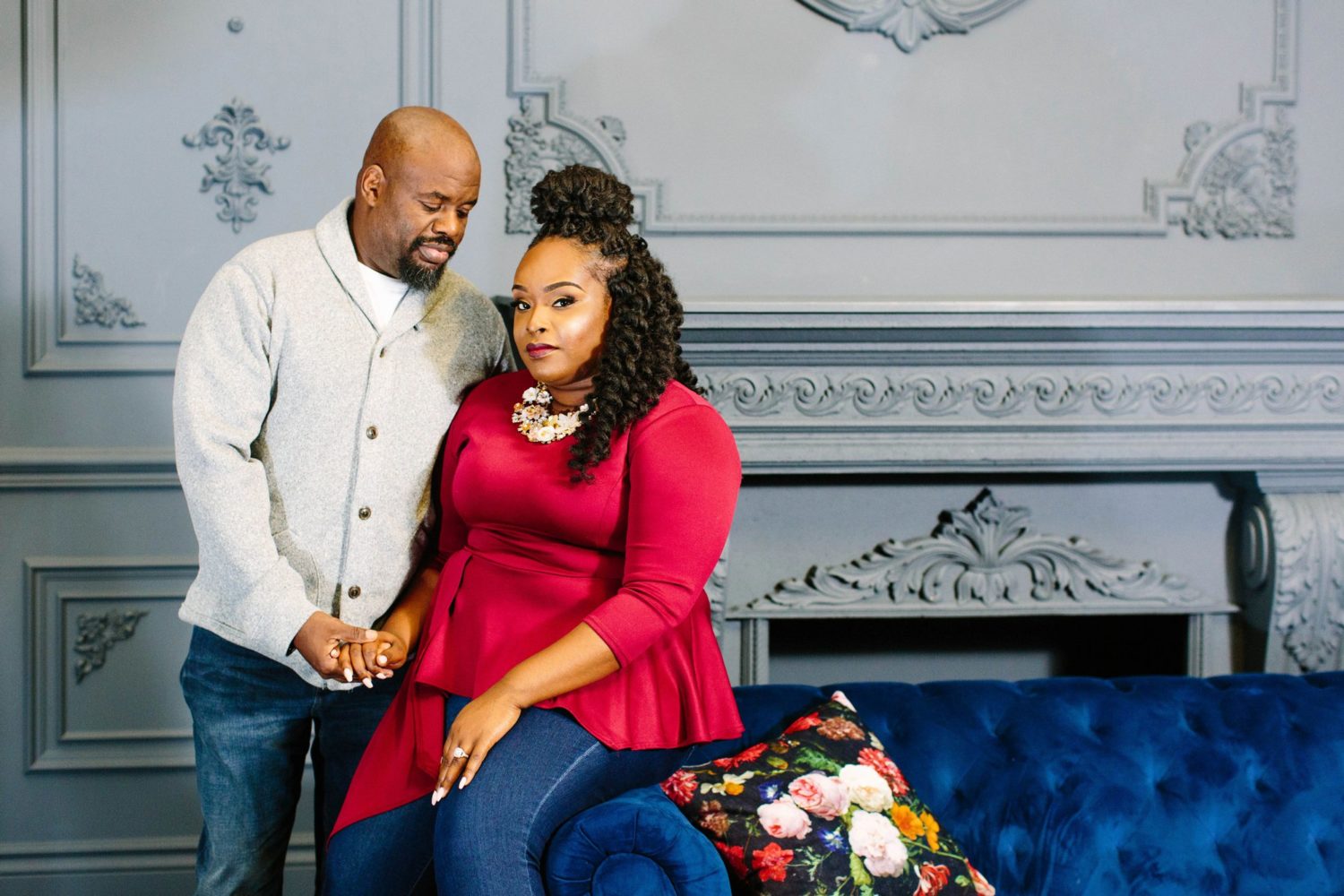 Mint Room Studio engagement session, Toronto wedding photography